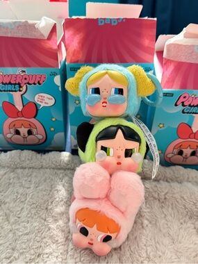 Popmart The Powerpuff girls (Cry Baby) Bag Charm/Keychain (BUNDLE)